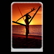 Pendule de bureau Surf Passion 50