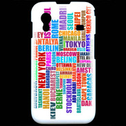 Coque Samsung ACE S5830 Capitales du monde