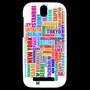 Coque HTC One SV Capitales du monde