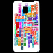 Coque LG P990 Capitales du monde