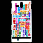 Coque Sony Xperia U Capitales du monde