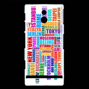 Coque Sony Xperia P Capitales du monde