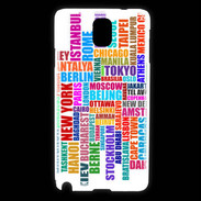 Coque Samsung Galaxy Note 3 Capitales du monde