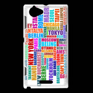 Coque Sony Xperia L Capitales du monde