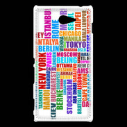 Coque Sony Xperia M2 Capitales du monde