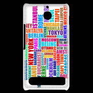 Coque Sony Xperia E1 Capitales du monde