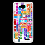 Coque LG L90 Capitales du monde