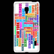 Coque LG F6 Capitales du monde