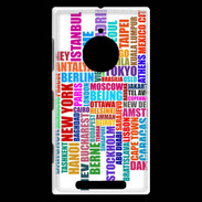 Coque Nokia Lumia 830 Capitales du monde