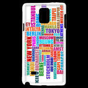 Coque Samsung Galaxy Note 4 Capitales du monde