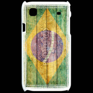 Coque Samsung Galaxy S Drapeau Brésil Grunge 510