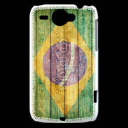 Coque HTC Wildfire G8 Drapeau Brésil Grunge 510