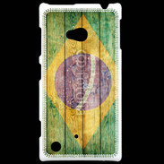 Coque Nokia Lumia 720 Drapeau Brésil Grunge 510