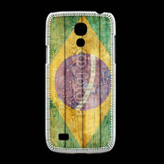 Coque Samsung Galaxy S4mini Drapeau Brésil Grunge 510