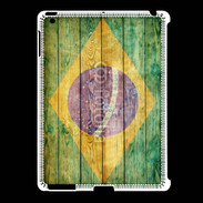 Coque iPad 2/3 Drapeau Brésil Grunge 510