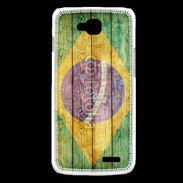 Coque LG L90 Drapeau Brésil Grunge 510