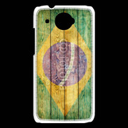 Coque HTC Desire 601 Drapeau Brésil Grunge 510