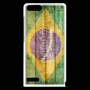 Coque Huawei Ascend G6 Drapeau Brésil Grunge 510