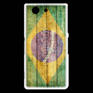 Coque Sony Xperia Z3 Compact Drapeau Brésil Grunge 510