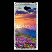 Coque Sony Xperia M2 Panoramiqua à la montagne 75