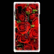 Coque LG Optimus L9 Rose Background 575