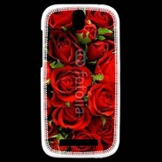 Coque HTC One SV Rose Background 575