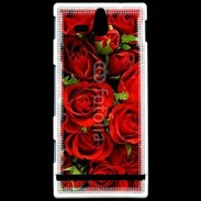 Coque Sony Xperia U Rose Background 575
