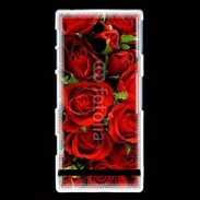 Coque Sony Xperia P Rose Background 575