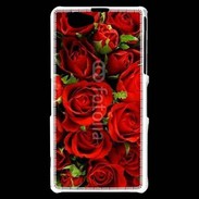 Coque Sony Xperia Z1 Compact Rose Background 575