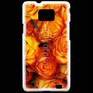 Coque Samsung Galaxy S2 Rose Background 585