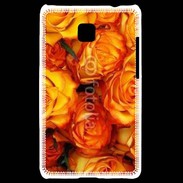 Coque LG Optimus L3 II Rose Background 585