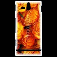 Coque Sony Xperia U Rose Background 585