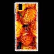 Coque Huawei Ascend P2 Rose Background 585