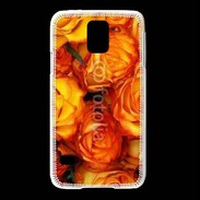 Coque Samsung Galaxy S5 Rose Background 585