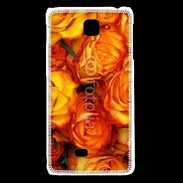 Coque LG F5 Rose Background 585