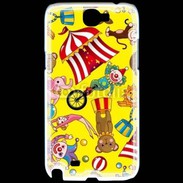 Coque Samsung Galaxy Note 2 Fond de Cirque 25