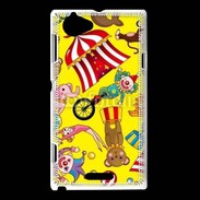 Coque Sony Xperia L Fond de Cirque 25