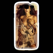 Coque Samsung Galaxy S3 Brune sexy 75