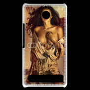 Coque Sony Xperia E1 Brune sexy 75