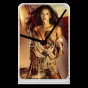 Pendule de bureau Brune sexy 75