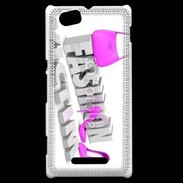 Coque Sony Xperia M Fashion Victime 75