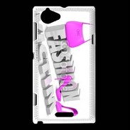 Coque Sony Xperia L Fashion Victime 75