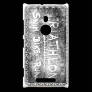 Coque Nokia Lumia 925 Triathlon en noir et blanc 25