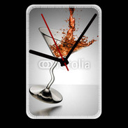 Grande pendule murale Cocktail splash 25