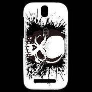 Coque HTC One SV Tête de mort frisson 25