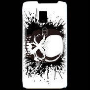 Coque LG P990 Tête de mort frisson 25