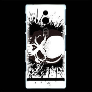 Coque Sony Xperia P Tête de mort frisson 25