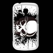 Coque Samsung Galaxy Trend Tête de mort frisson 25