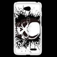 Coque LG L70 Tête de mort frisson 25