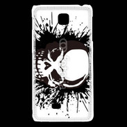 Coque LG F5 Tête de mort frisson 25
